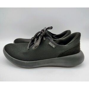 Kizik Madrid Eco Knit‎ Black Sneakers Shoes Hands Free Men's 6 Women's 7.5